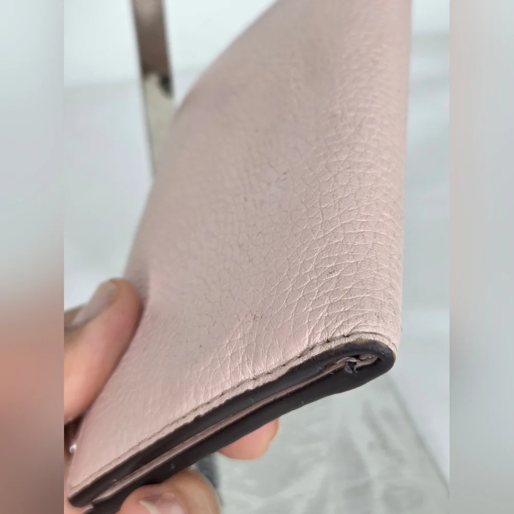 Kate Spade 6"x3" Inch Sprox Pink Leather Wallet - Picture 6 of 14